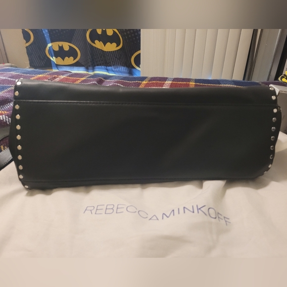 Rebecca Minkoff Midnighter Leather Messenger Bag - Picture 11 of 16